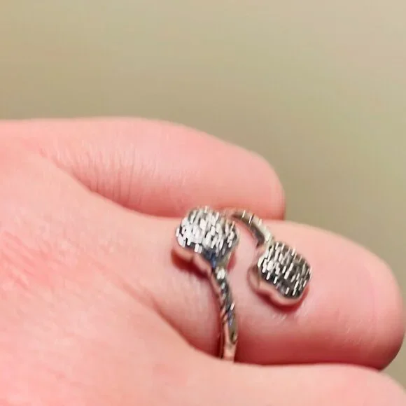 Annika Witt Silver Ring Size 7 - Picture 5 of 7